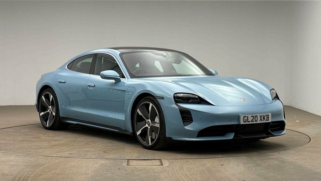 Porsche Taycan Saloon Blue