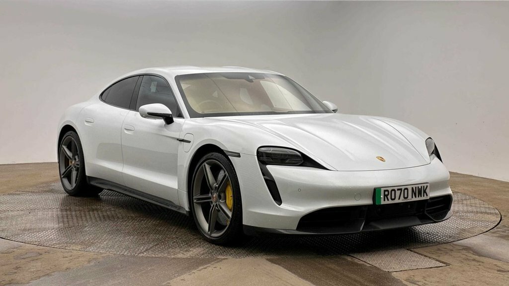 Porsche Taycan Saloon White