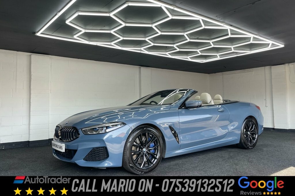 BMW 8 Series 840D Xdrive Blue