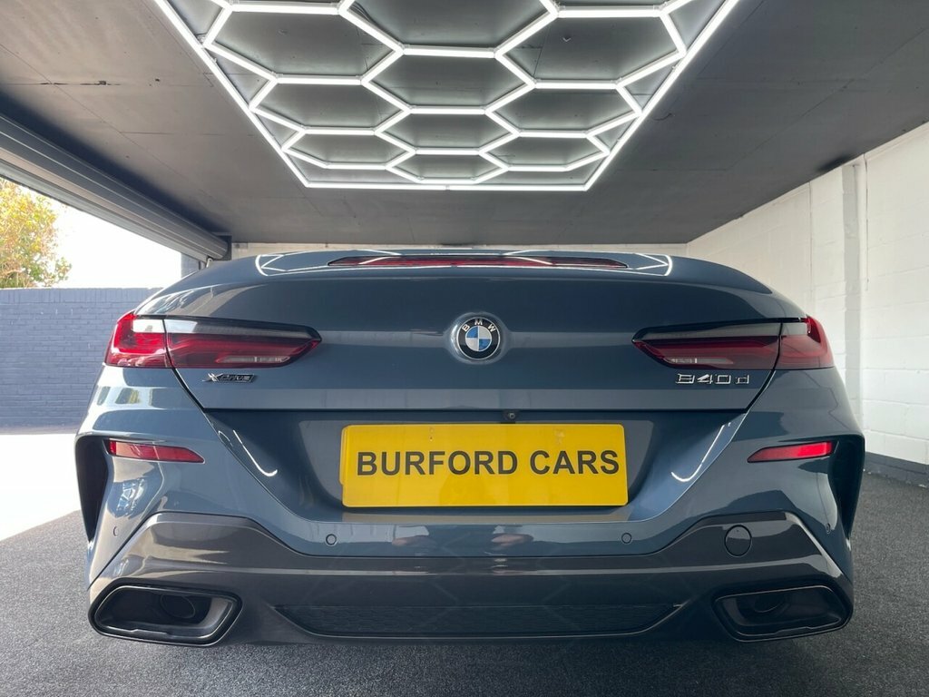 BMW 8 Series 840D Xdrive Blue #6