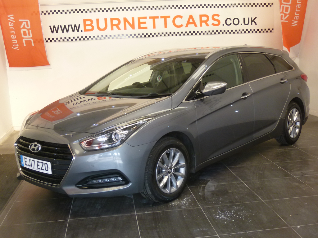 Hyundai I40 Crdi Se Nav Blue Drive Silver