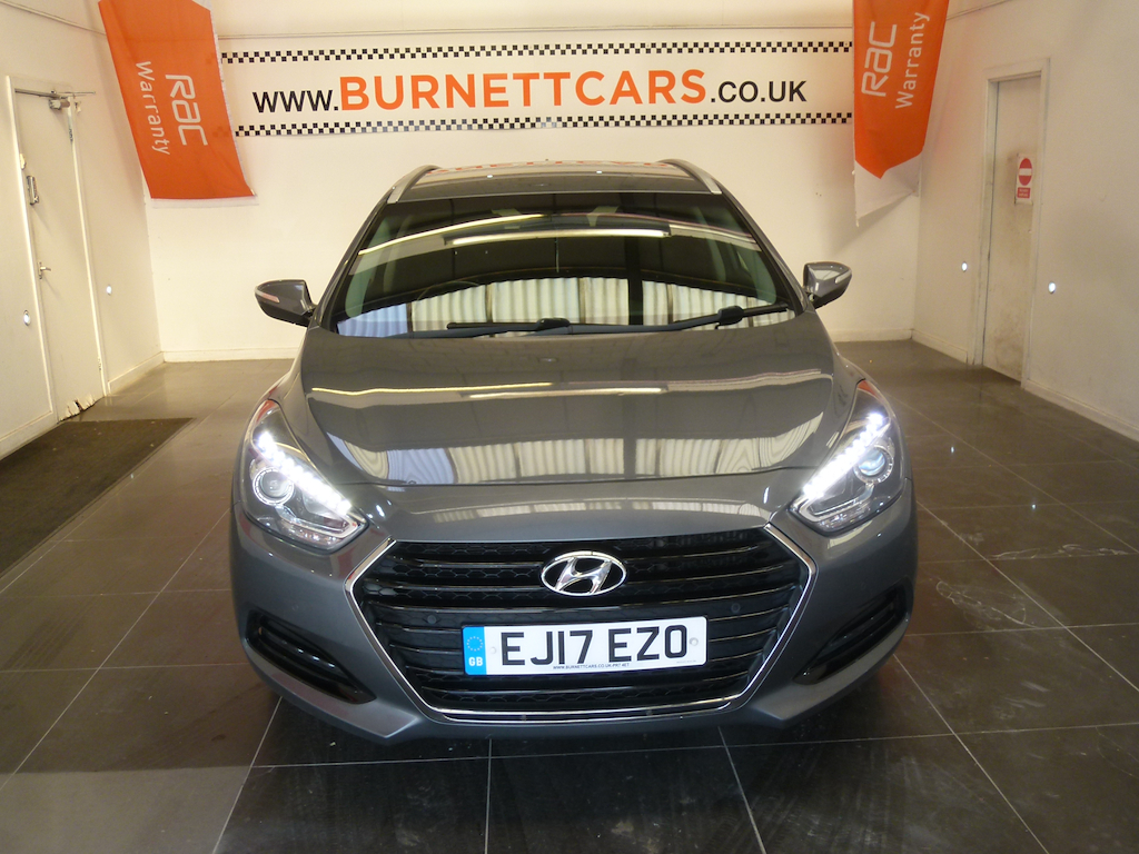 Hyundai I40 Crdi Se Nav Blue Drive Silver #4