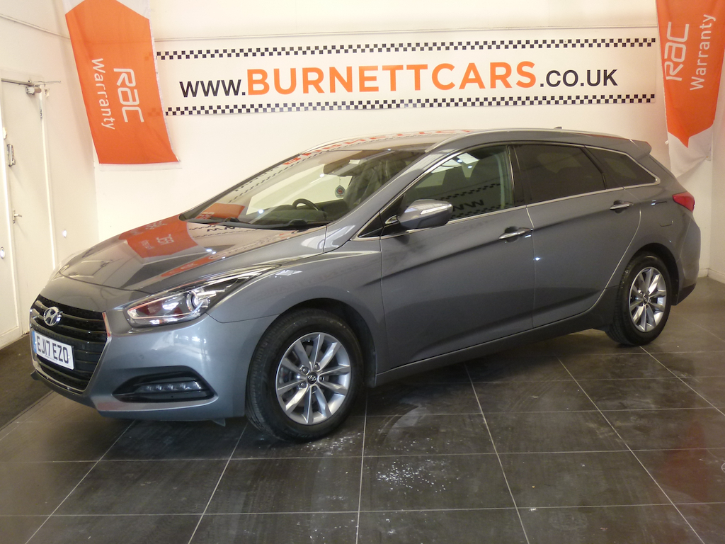 Hyundai I40 Crdi Se Nav Blue Drive Silver #2