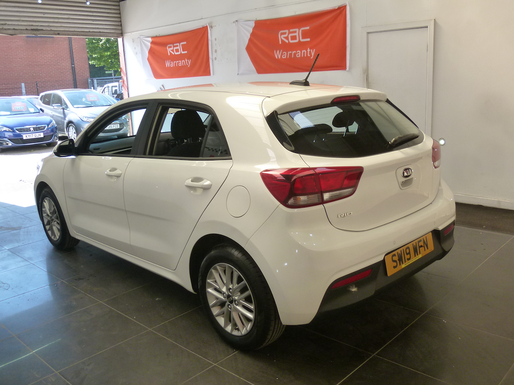 Kia RIO 2 Isg White #6