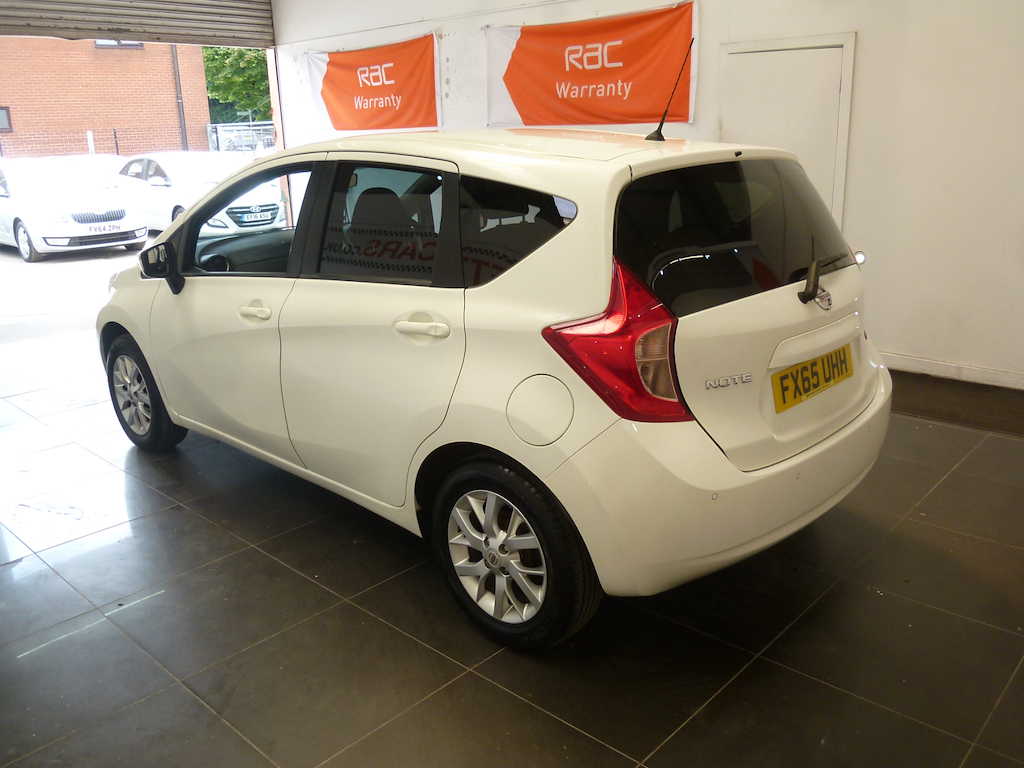 Nissan Note Acenta White #3