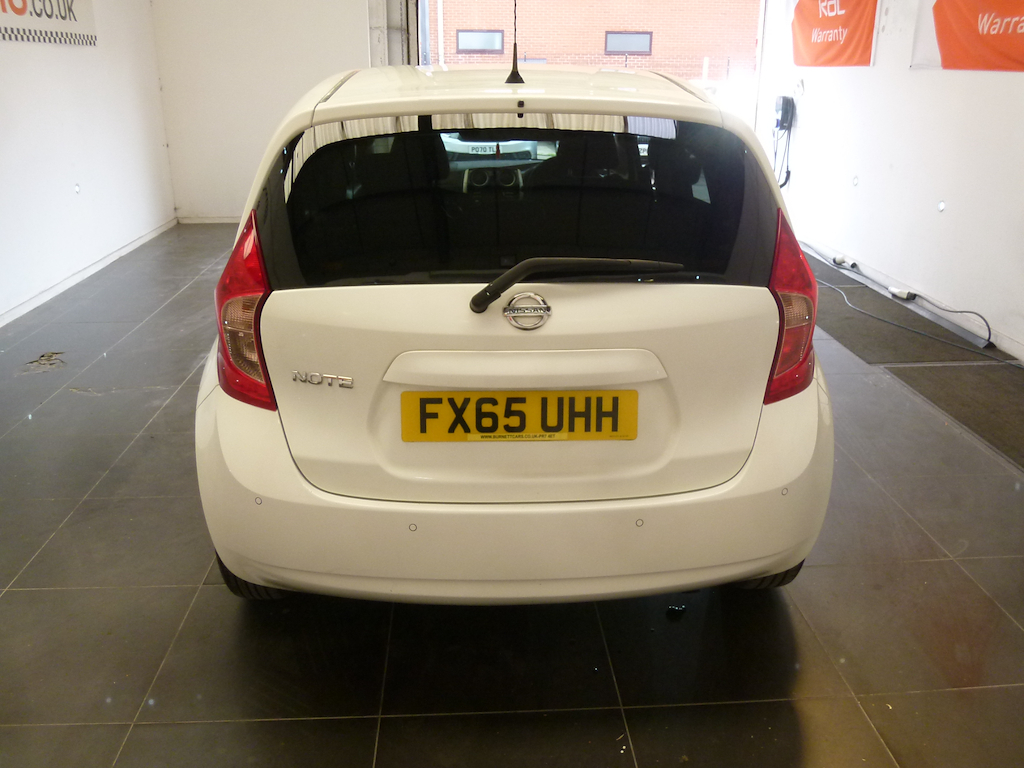 Nissan Note Acenta White #4