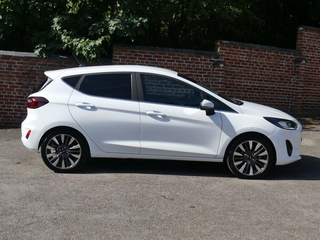 Ford Fiesta Ford Fiesta 2323 1.0T Ecoboost Mhev Titanium-x White #2