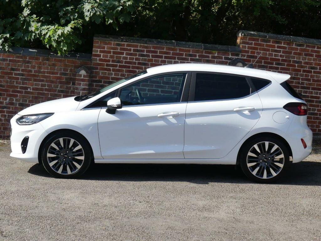 Ford Fiesta Ford Fiesta 2323 1.0T Ecoboost Mhev Titanium-x White #4