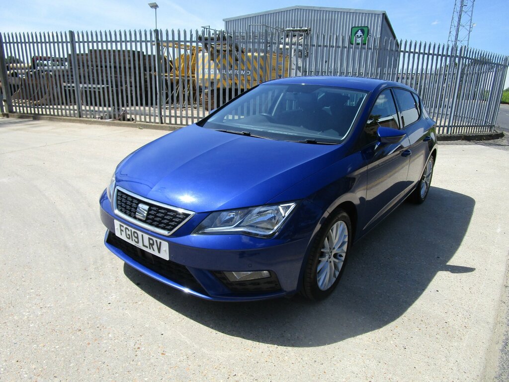 Seat Leon 1.6 Tdi Se Dynamic Hatchback Eur Blue #3
