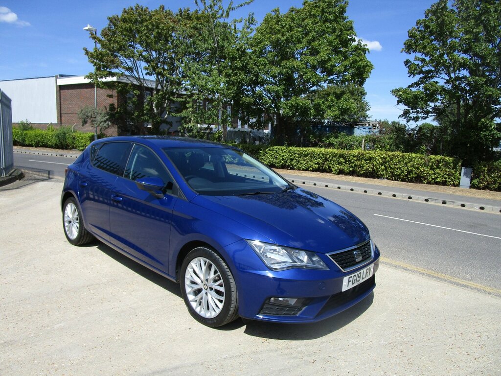 Seat Leon 1.6 Tdi Se Dynamic Hatchback Eur Blue