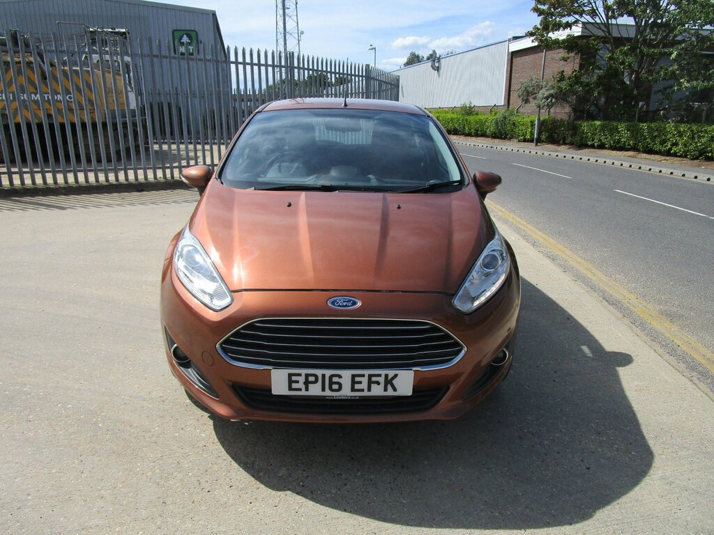 Ford Fiesta 1.25 Zetec Hatchback Euro 6 82 Brown #5