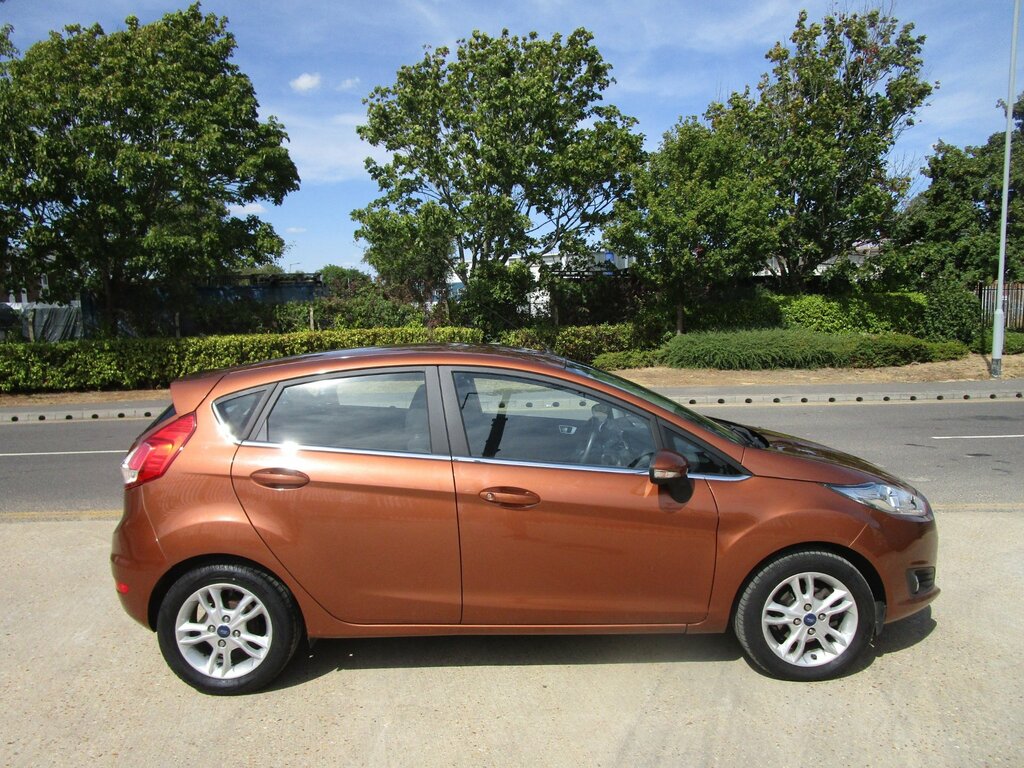 Ford Fiesta 1.25 Zetec Hatchback Euro 6 82 Brown #6