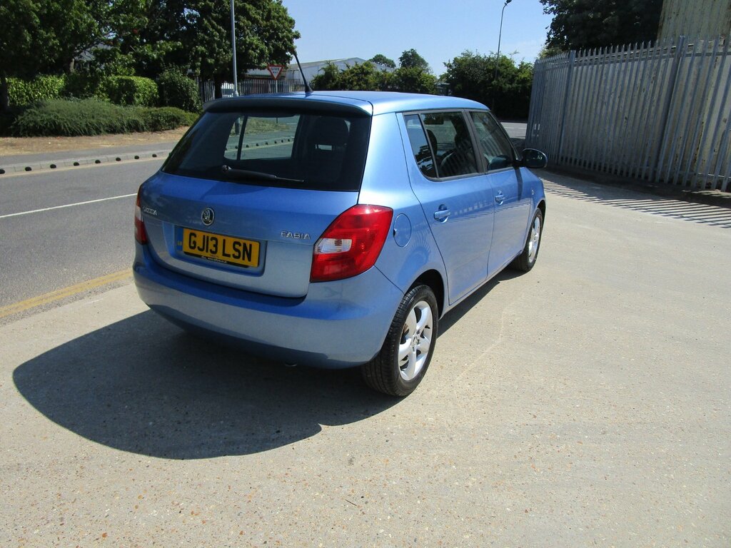 Skoda Fabia 1.2 Se Hatchback Euro 5 69 Ps Blue #4
