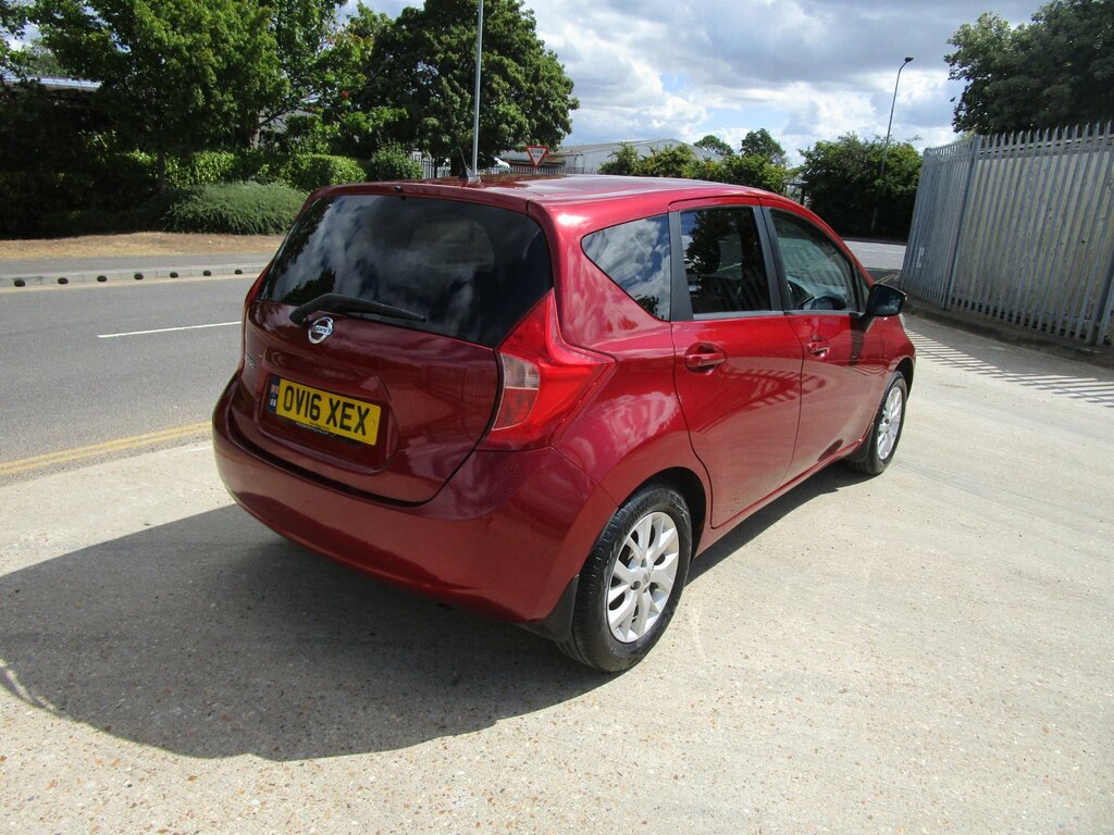 Nissan Note 1.2 Acenta Premium Hatchback Eur Red #4