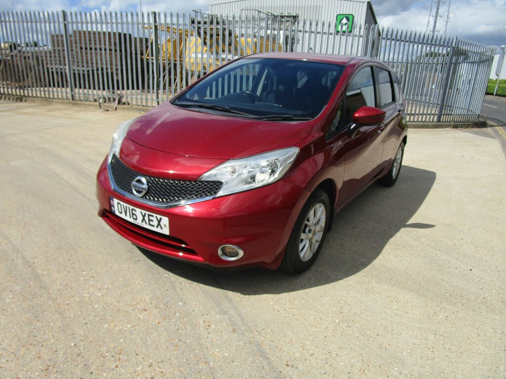 Nissan Note 1.2 Acenta Premium Hatchback Eur Red #3