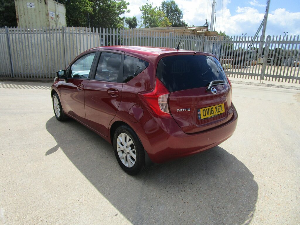 Nissan Note 1.2 Acenta Premium Hatchback Eur Red #2