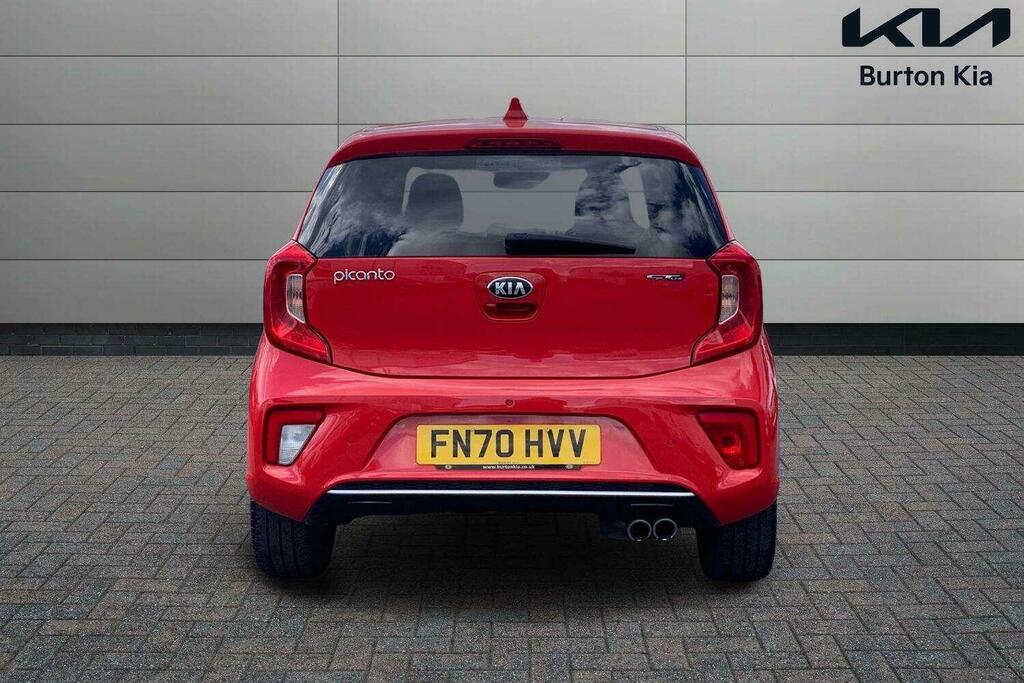 Kia Picanto 1.0 T-gdi Gt-line Hatchback Euro FN70HVV Red #4