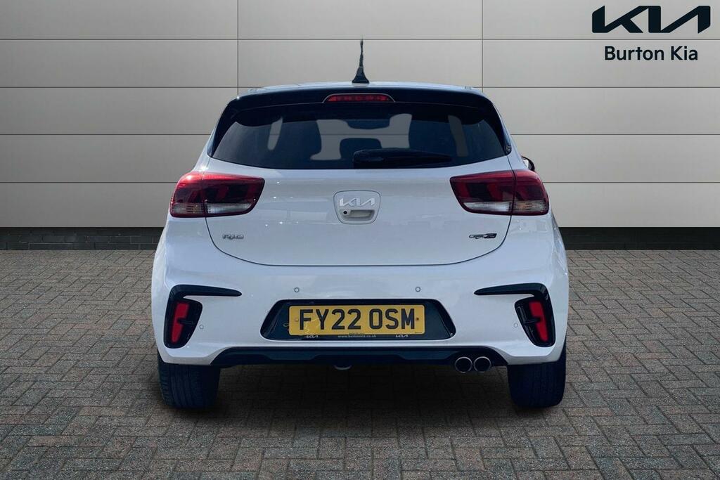 Kia RIO Gt-line S Mhev White #4