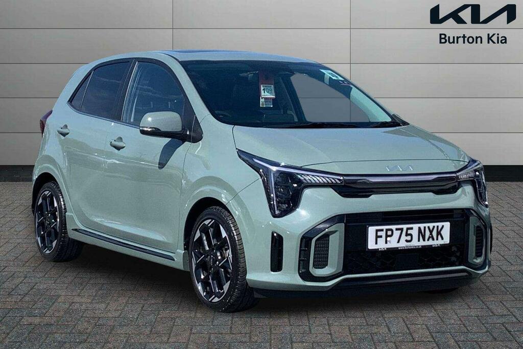 Kia Picanto 1.0 Gt-line S Hatchback Amt Euro 6 Ss Green