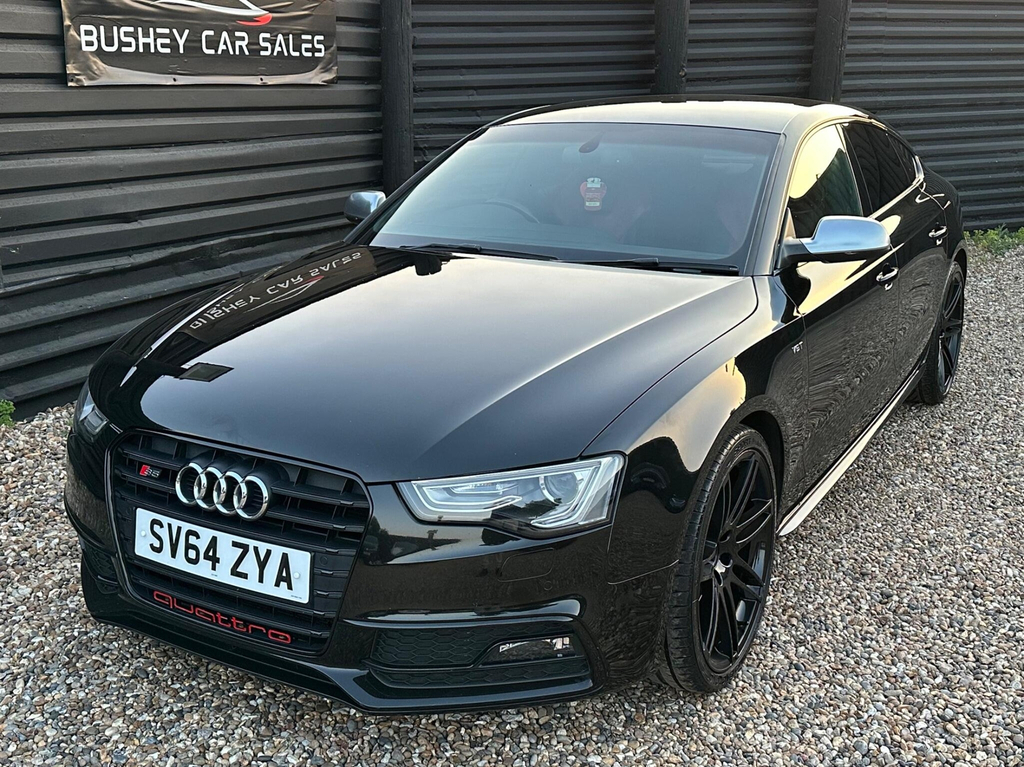Audi S5 3.0 Tfsi V6 Black Edition S Tronic Quattro White #17