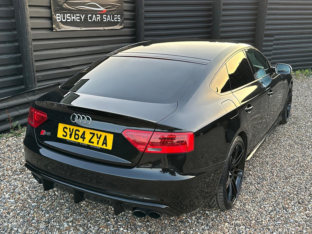 Audi S5 3.0 Tfsi V6 Black Edition S Tronic Quattro White #14