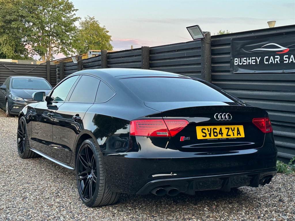 Audi S5 3.0 Tfsi V6 Black Edition S Tronic Quattro White #25