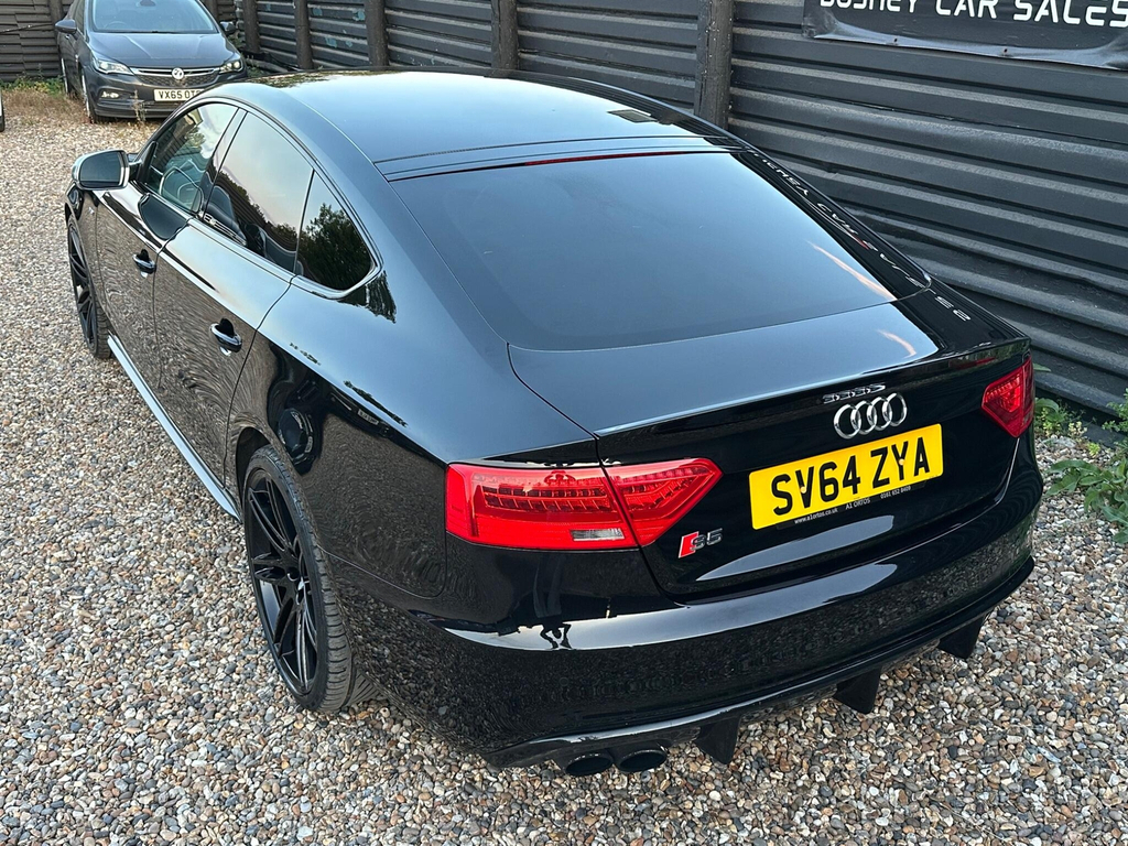 Audi S5 3.0 Tfsi V6 Black Edition S Tronic Quattro White #13