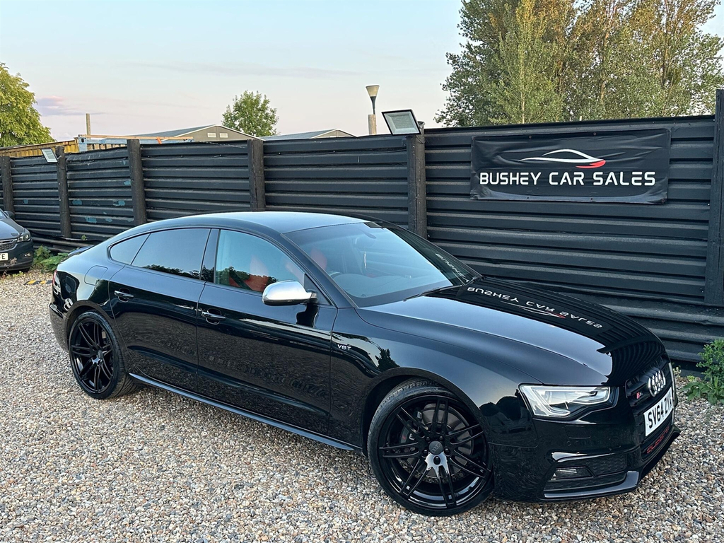 Audi S5 3.0 Tfsi V6 Black Edition S Tronic Quattro White #37