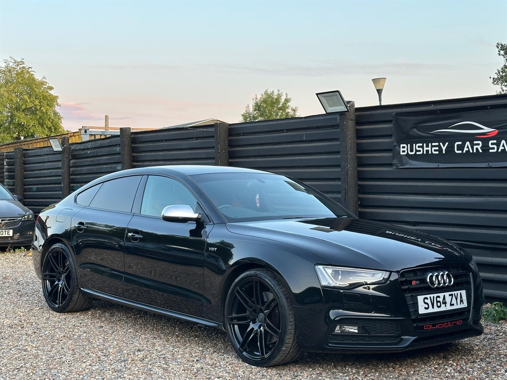 Audi S5 3.0 Tfsi V6 Black Edition S Tronic Quattro White #8