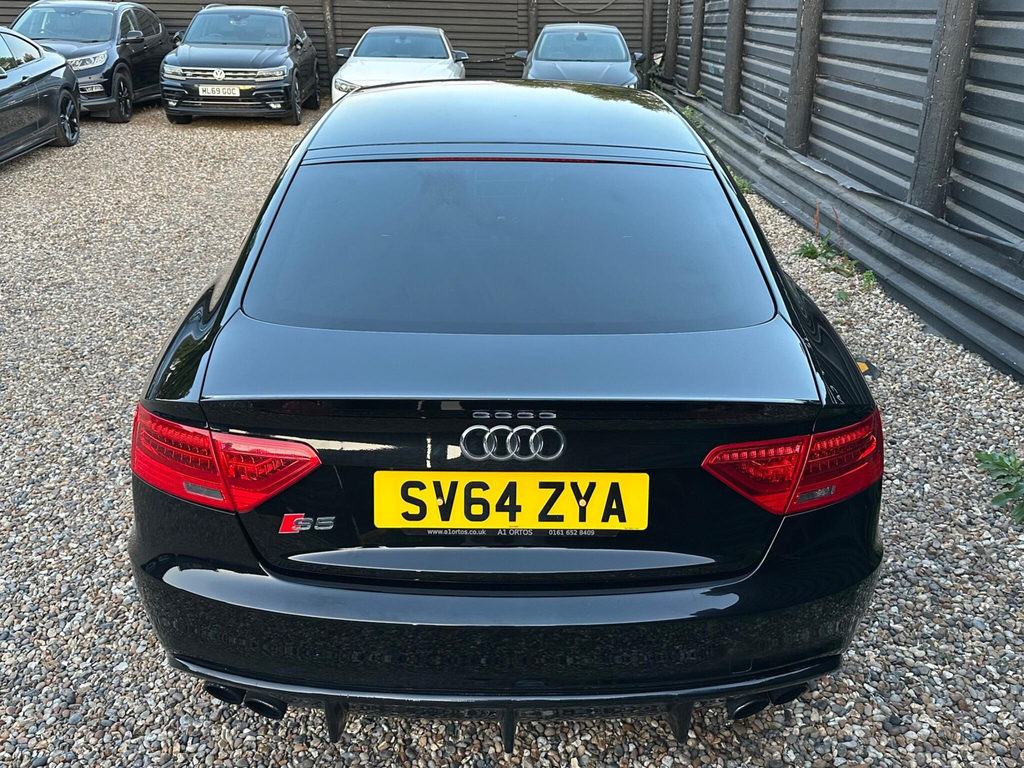 Audi S5 3.0 Tfsi V6 Black Edition S Tronic Quattro White #45