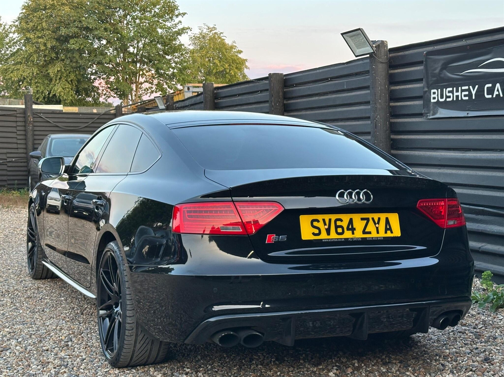 Audi S5 3.0 Tfsi V6 Black Edition S Tronic Quattro White #12
