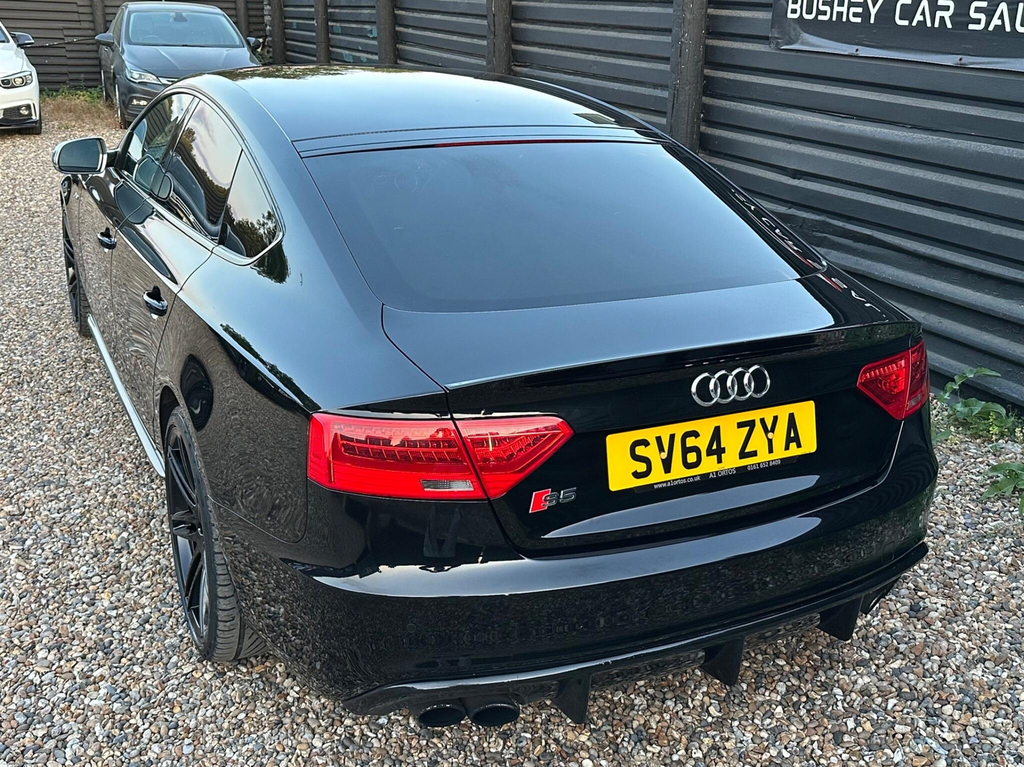 Audi S5 3.0 Tfsi V6 Black Edition S Tronic Quattro White #39