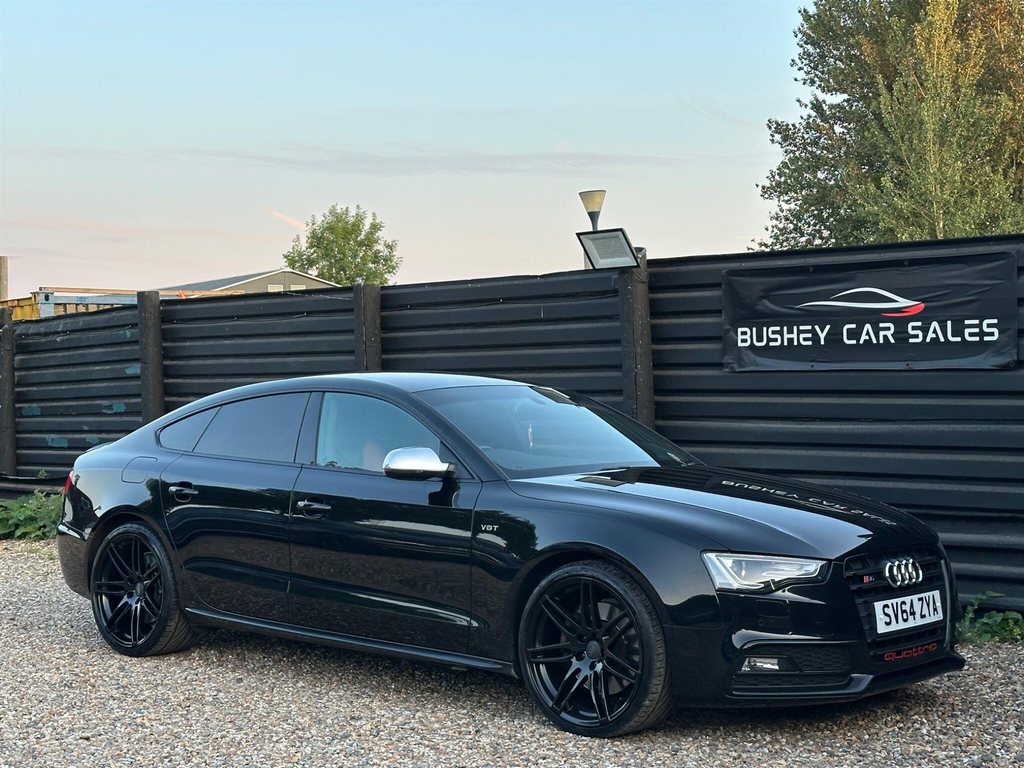 Audi S5 3.0 Tfsi V6 Black Edition S Tronic Quattro White #30