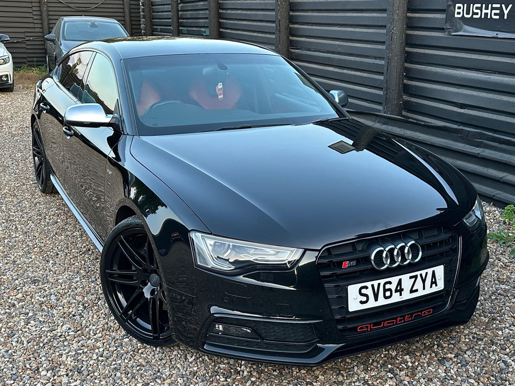 Audi S5 3.0 Tfsi V6 Black Edition S Tronic Quattro White #10