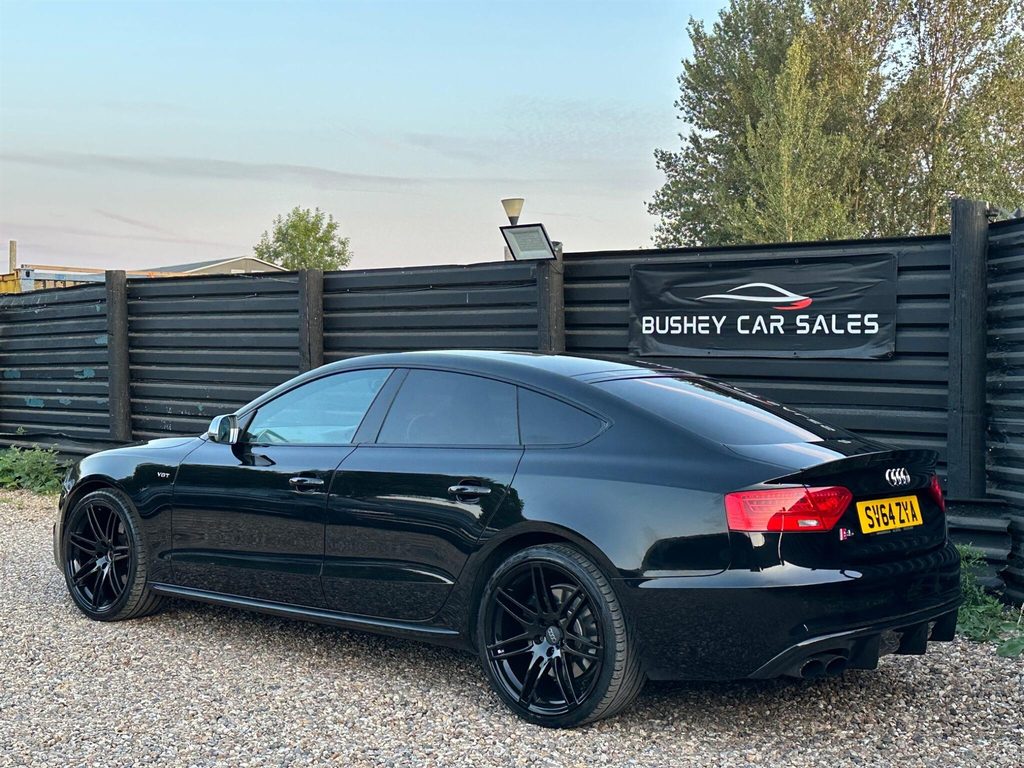 Audi S5 3.0 Tfsi V6 Black Edition S Tronic Quattro White #36