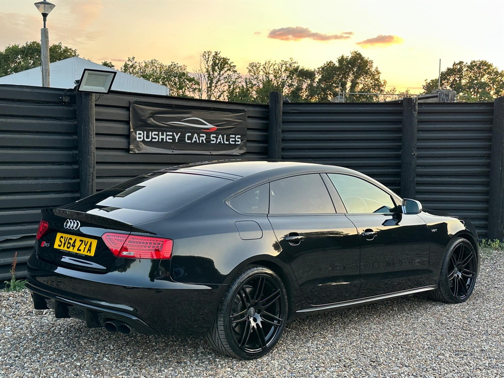 Audi S5 3.0 Tfsi V6 Black Edition S Tronic Quattro White #32