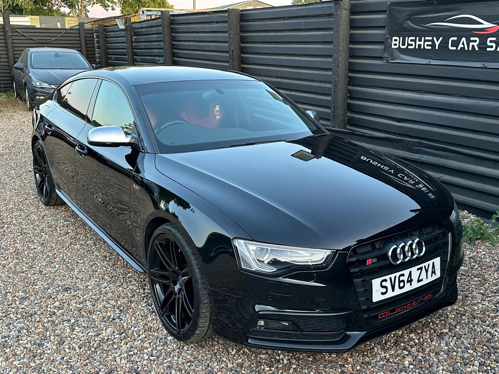 Audi S5 3.0 Tfsi V6 Black Edition S Tronic Quattro White #18