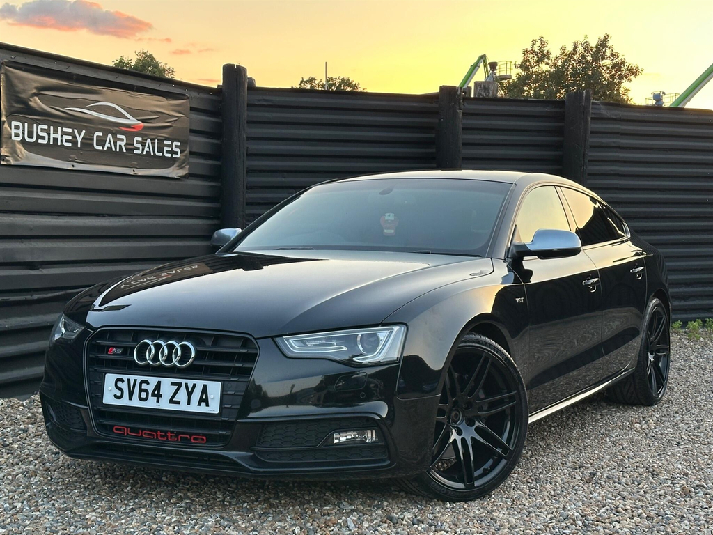 Audi S5 3.0 Tfsi V6 Black Edition S Tronic Quattro White #41