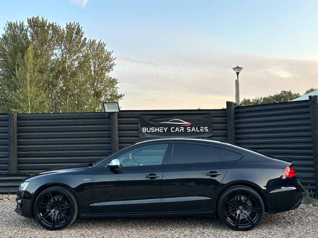 Audi S5 3.0 Tfsi V6 Black Edition S Tronic Quattro White #44