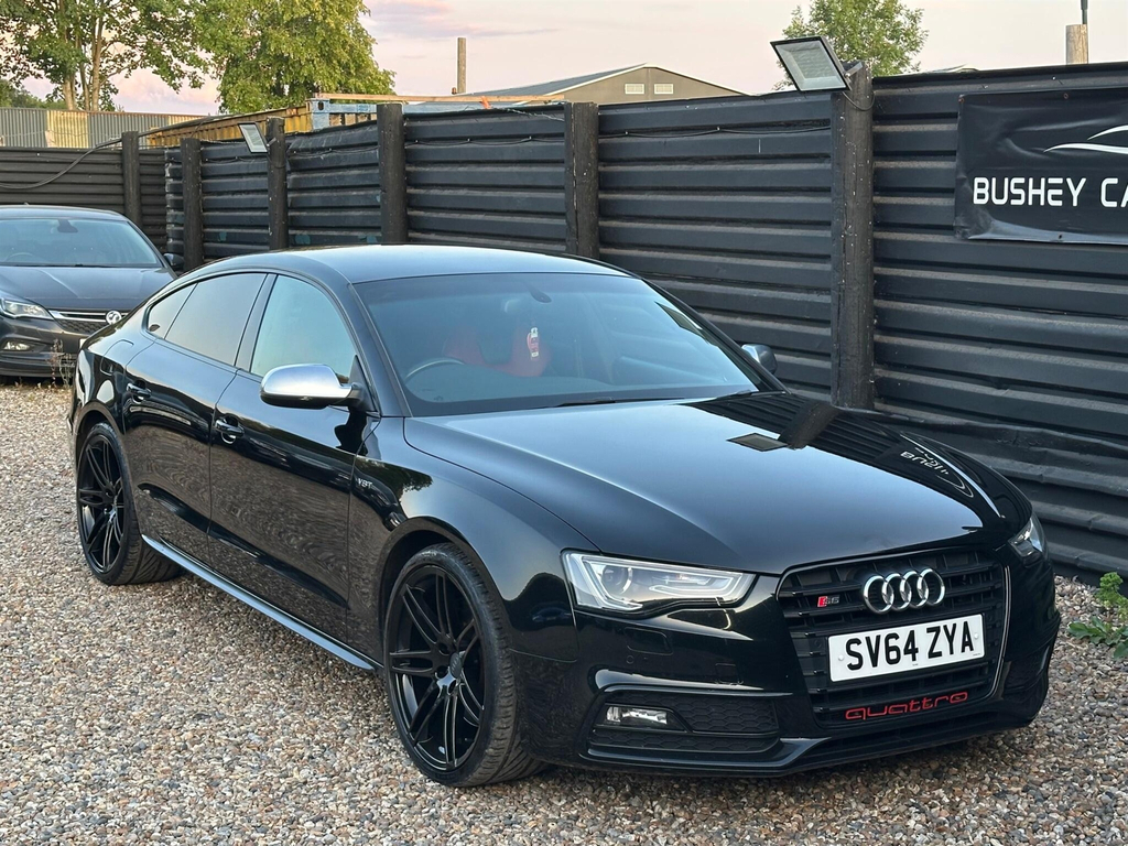 Audi S5 3.0 Tfsi V6 Black Edition S Tronic Quattro White #23