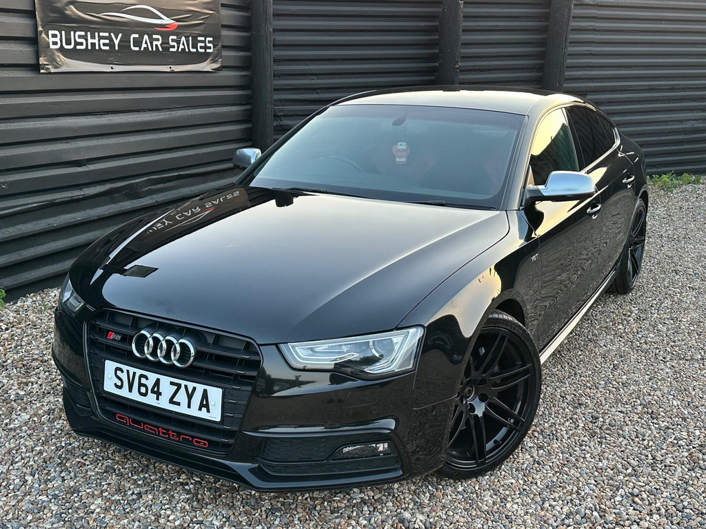 Audi S5 3.0 Tfsi V6 Black Edition S Tronic Quattro White #40