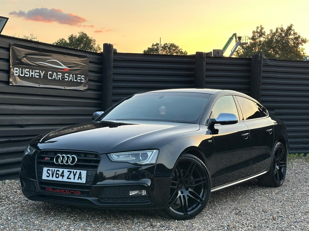 Audi S5 3.0 Tfsi V6 Black Edition S Tronic Quattro White #50