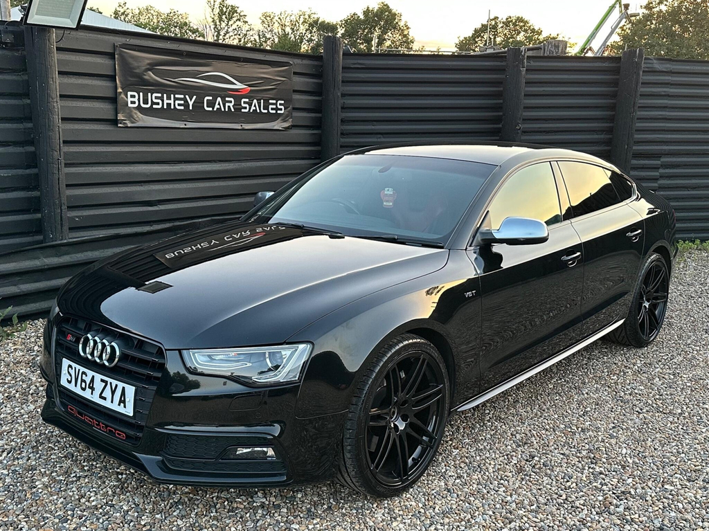 Audi S5 3.0 Tfsi V6 Black Edition S Tronic Quattro White #24