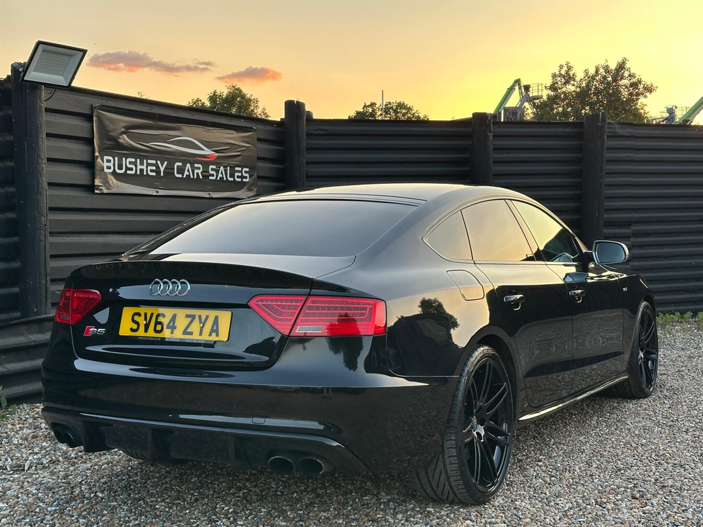 Audi S5 3.0 Tfsi V6 Black Edition S Tronic Quattro White #26
