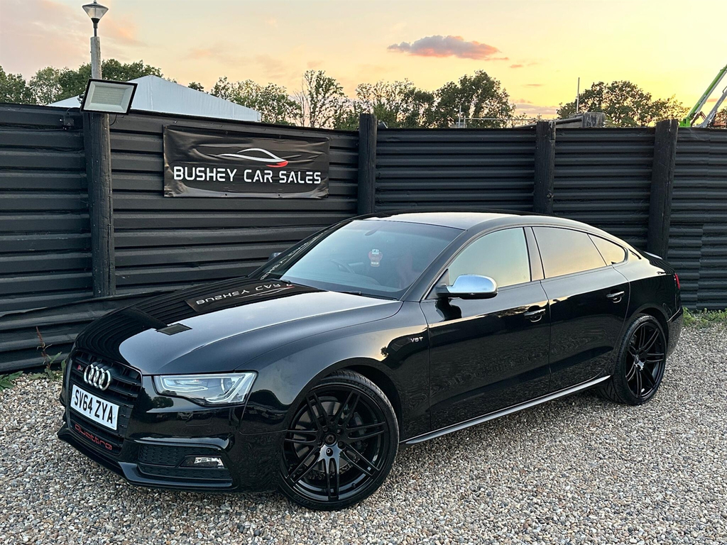 Audi S5 3.0 Tfsi V6 Black Edition S Tronic Quattro White #38