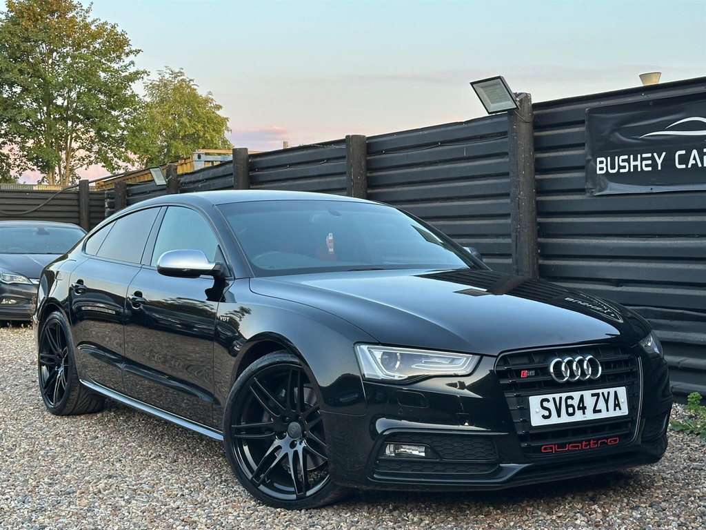 Audi S5 3.0 Tfsi V6 Black Edition S Tronic Quattro White #42