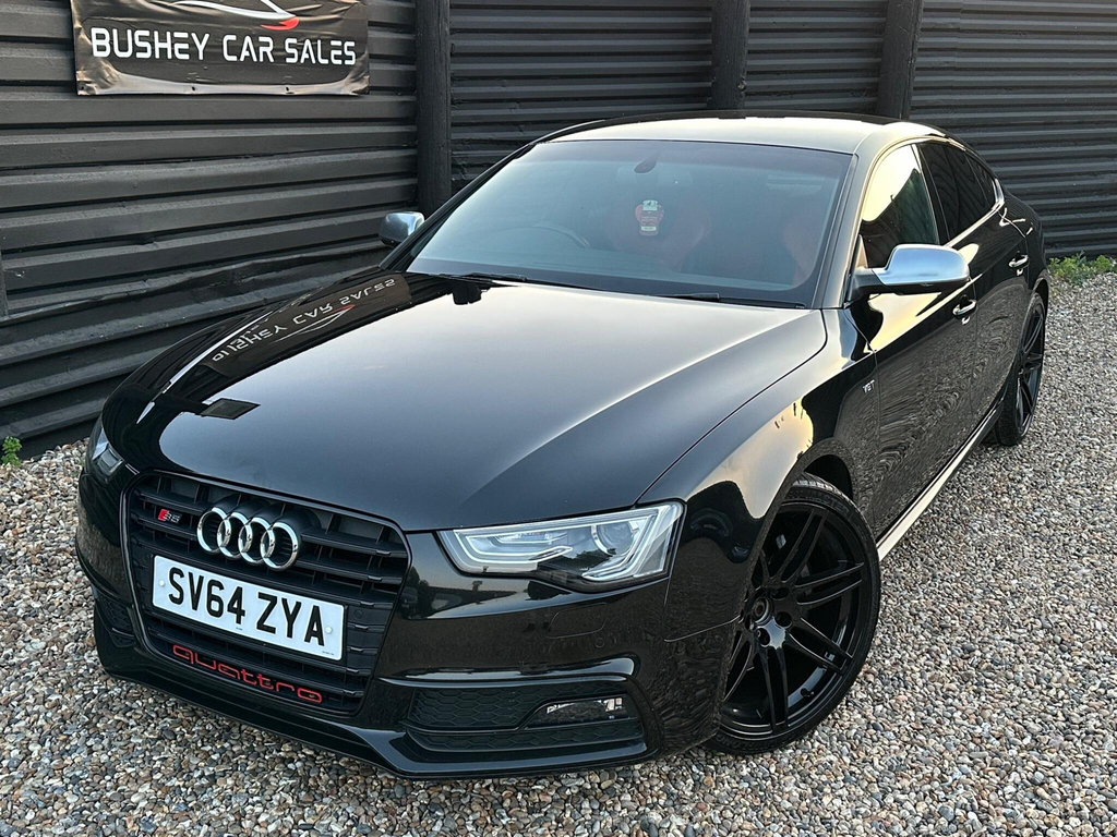 Audi S5 3.0 Tfsi V6 Black Edition S Tronic Quattro White #9