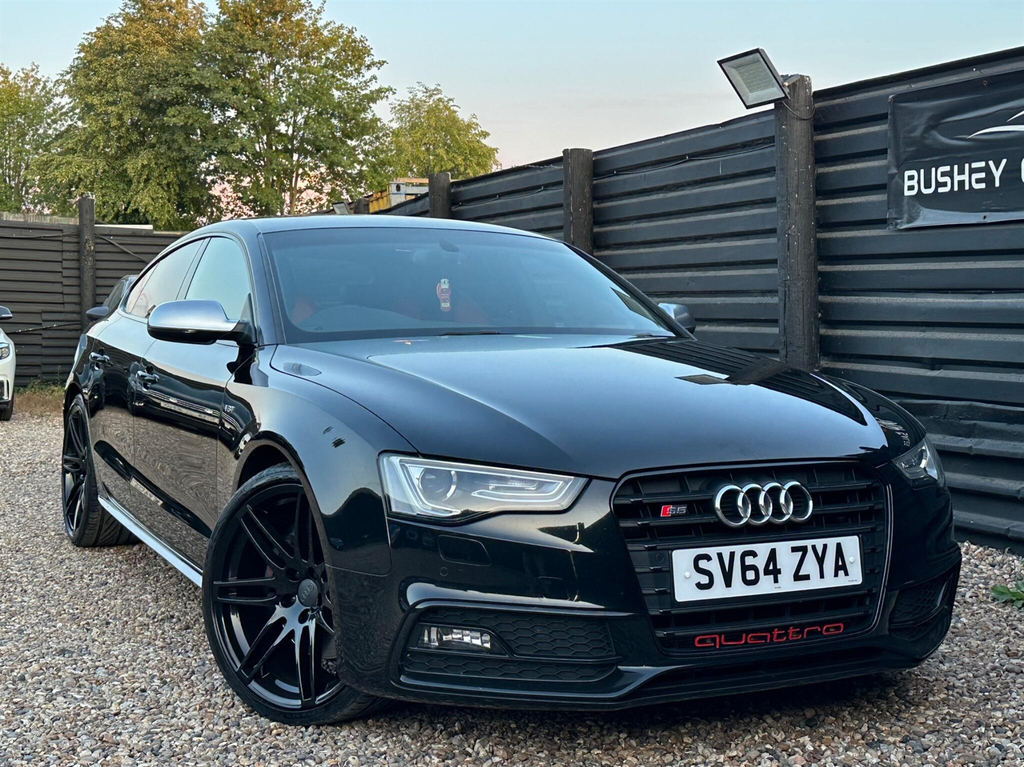 Audi S5 3.0 Tfsi V6 Black Edition S Tronic Quattro White #21