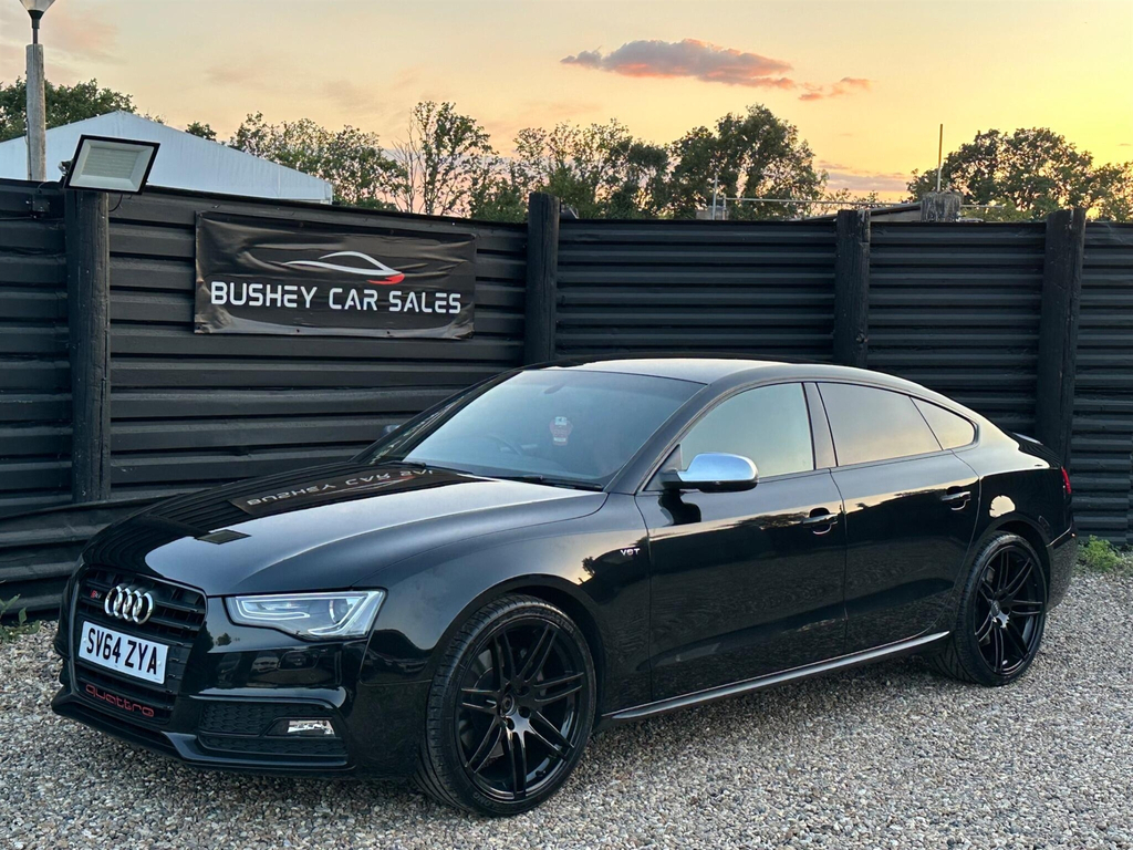 Audi S5 3.0 Tfsi V6 Black Edition S Tronic Quattro White #16