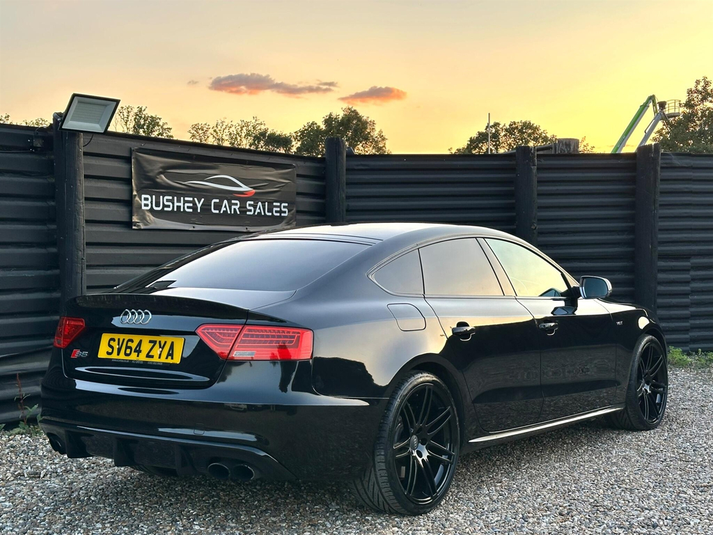 Audi S5 3.0 Tfsi V6 Black Edition S Tronic Quattro White #35